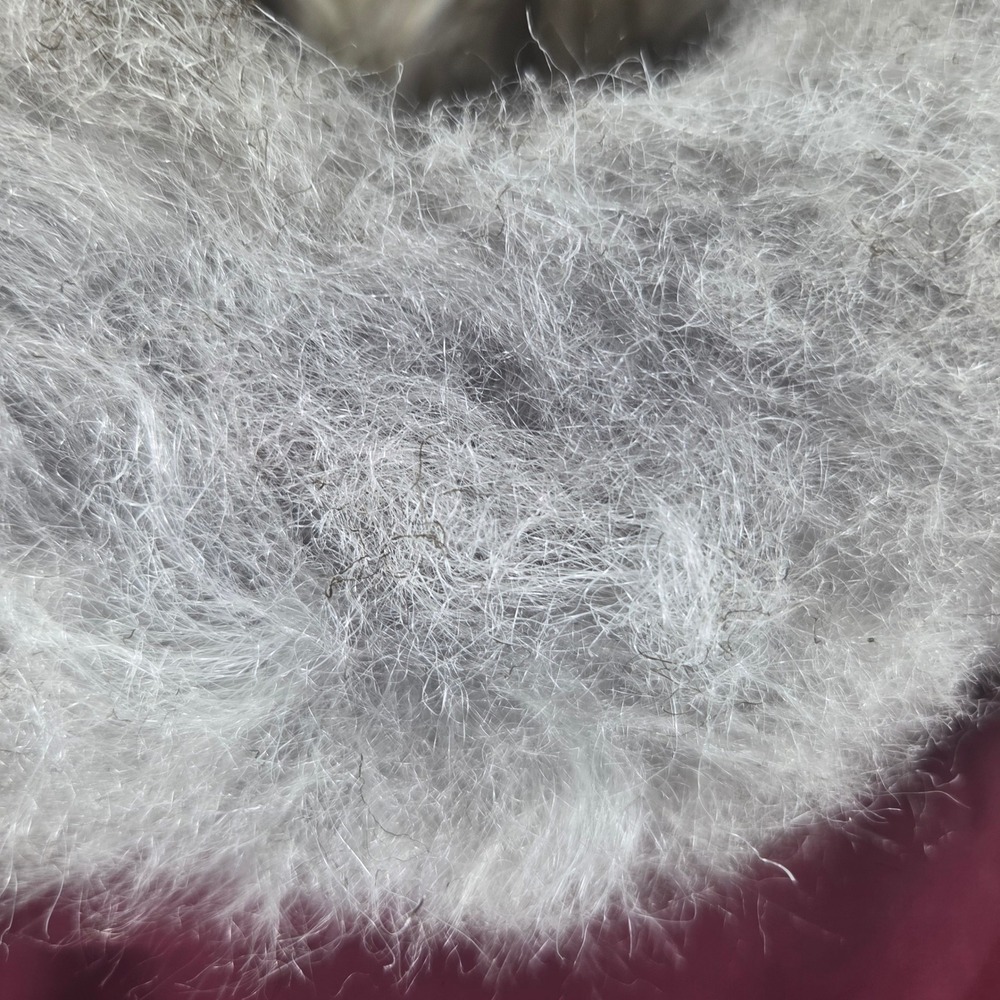 Hollister Parka Jacket Womens M Burgundy Faux Fur Hood Heritage Stretch Utility - Picture 15 of 16